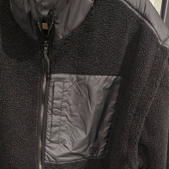 Brand New Vans Mens MTE SHERPA Highpile Jacket Black Size XL VN000M2KBLK NEW - Picture 2 of 16